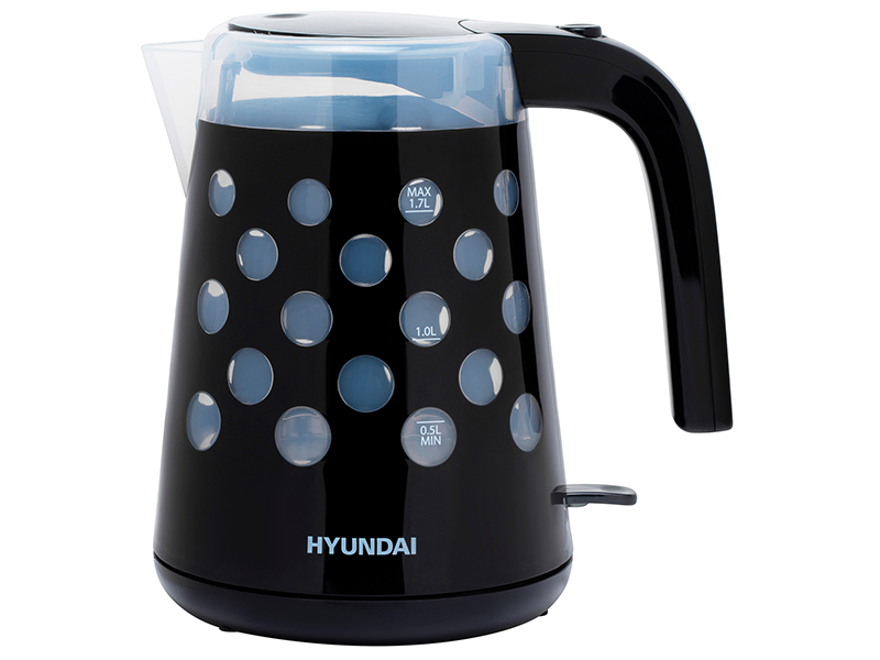 Чайник Hyundai HYK-G2012 1.7L чайник hyundai hyk g2012 черный прозрачный