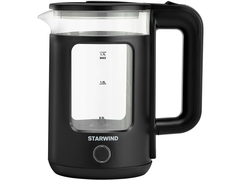 Чайник Starwind SKG1053 1.7L чайник starwind skg1053 черный 1 7л 1800 вт пластик стекло