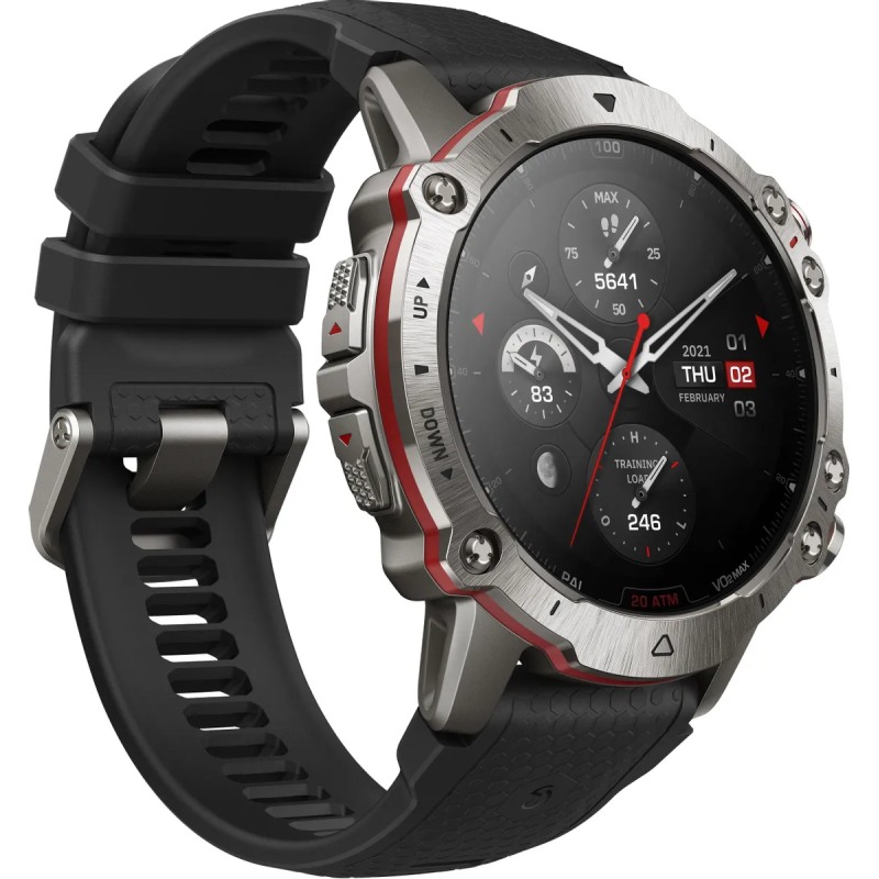 фото Умные часы amazfit falcon a2029 titanium supersonic black