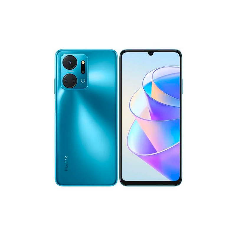 Сотовый телефон Honor X7A Plus 6/128Gb Ocean Blue смартфон xiaomi redmi 10c 128gb ocean blue отличное состояние