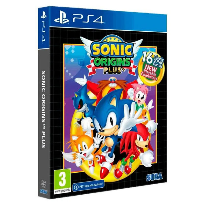 

Игра SEGA Sonic Origins Plus для PS4, Sonic Origins Plus