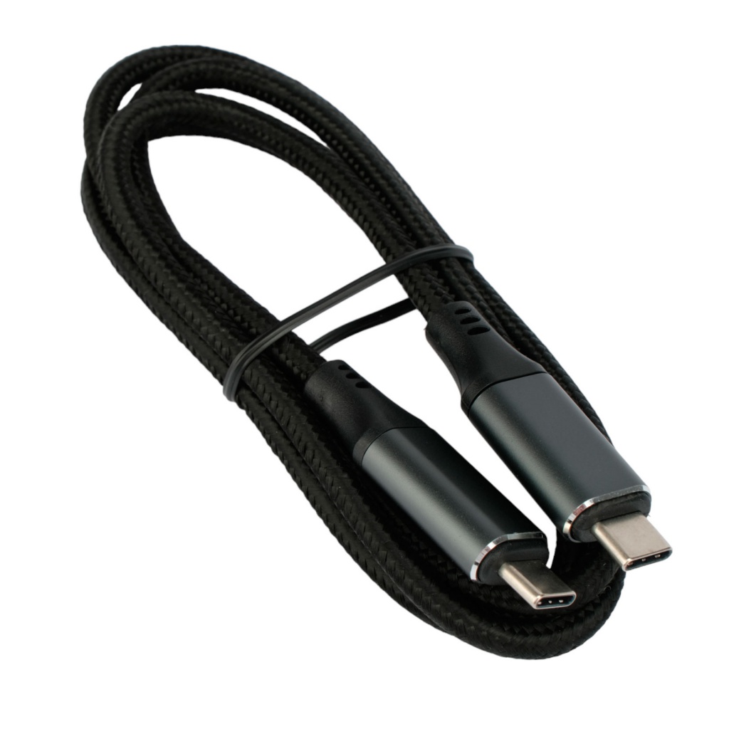 

Аксессуар Gembird Cablexpert USB 4.0 Type-C - Type-C 1m Black CC-USB4-CMCM-BR-1M, CC-USB4-CMCM-BR-1M