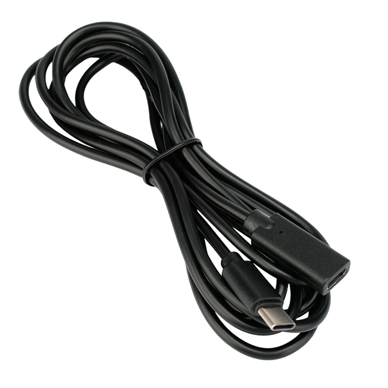Аксессуар Gembird Cablexpert USB 2.0 Type-C/M - Type-C/F 2m Black CCP-USB2-CMCF-2M цена и фото