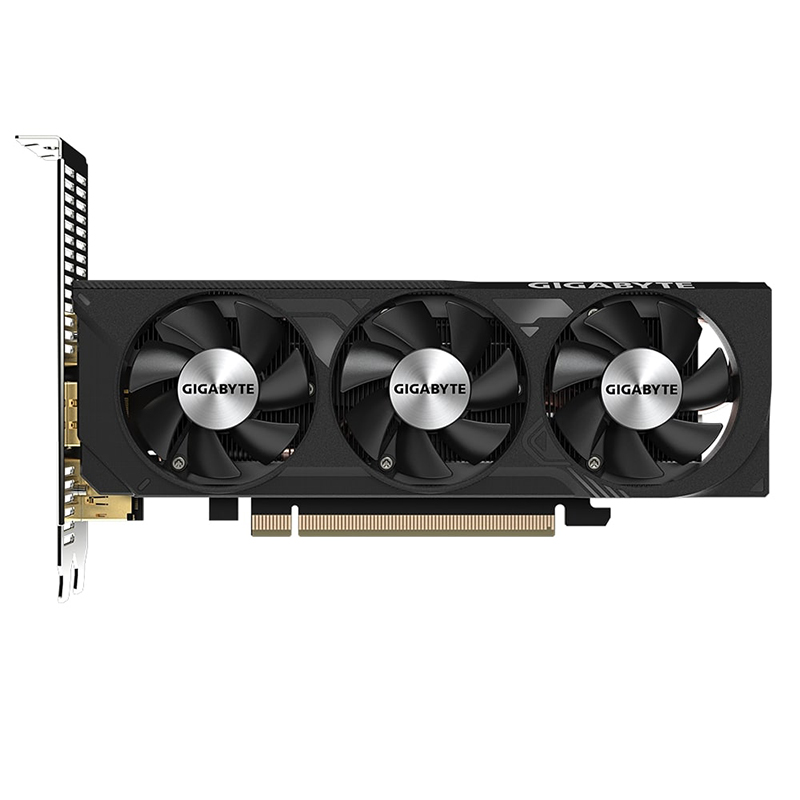 фото Видеокарта gigabyte nvidia geforce rtx 4060 2475mhz pci-e 4.0 8192mb 17000mhz 128-bit hdmix2 2xdp gv-n4060oc-8gl