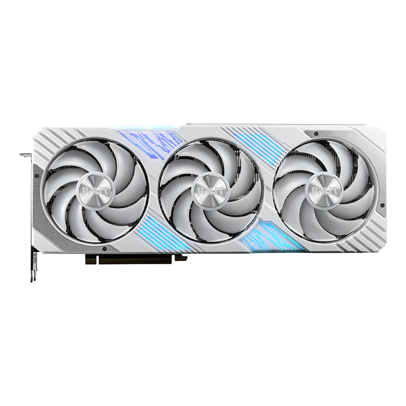 фото Видеокарта palit geforce rtx 4070 ti gamingpro white oc 2310mhz pci-e 4.0 12288mb 21000mhz 192-bit hdmi 3xdp ned407tv19k9-1043w