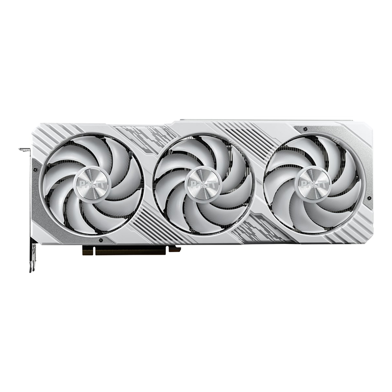 фото Видеокарта palit geforce rtx 4070 ti gamingpro white oc 2310mhz pci-e 4.0 12288mb 21000mhz 192-bit hdmi 3xdp ned407tv19k9-1043w