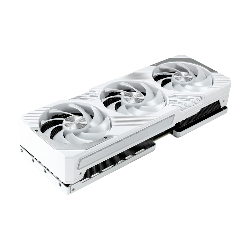 фото Видеокарта palit geforce rtx 4070 ti gamingpro white oc 2310mhz pci-e 4.0 12288mb 21000mhz 192-bit hdmi 3xdp ned407tv19k9-1043w