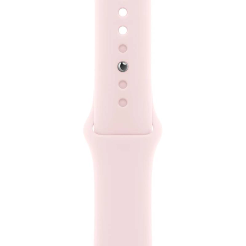 фото Умные часы apple watch series 9 gps 41mm pink aluminium case with light pink sport band - m/l mr943