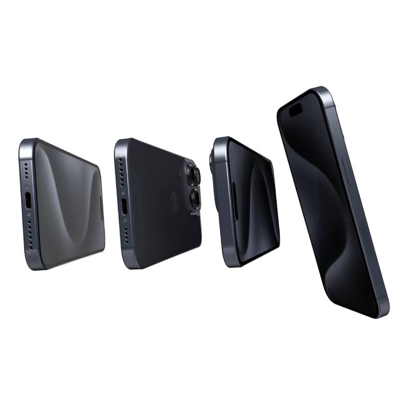 Сотовый телефон APPLE iPhone 15 Pro 256Gb Blue Titanium (A3101,A3102) (nano SIM + eSIM)