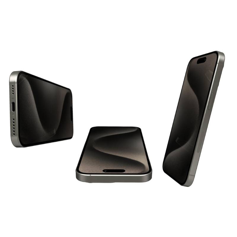 Сотовый телефон APPLE iPhone 15 Pro 256Gb Natural Titanium (A3101,A3102) (nano SIM + eSIM)