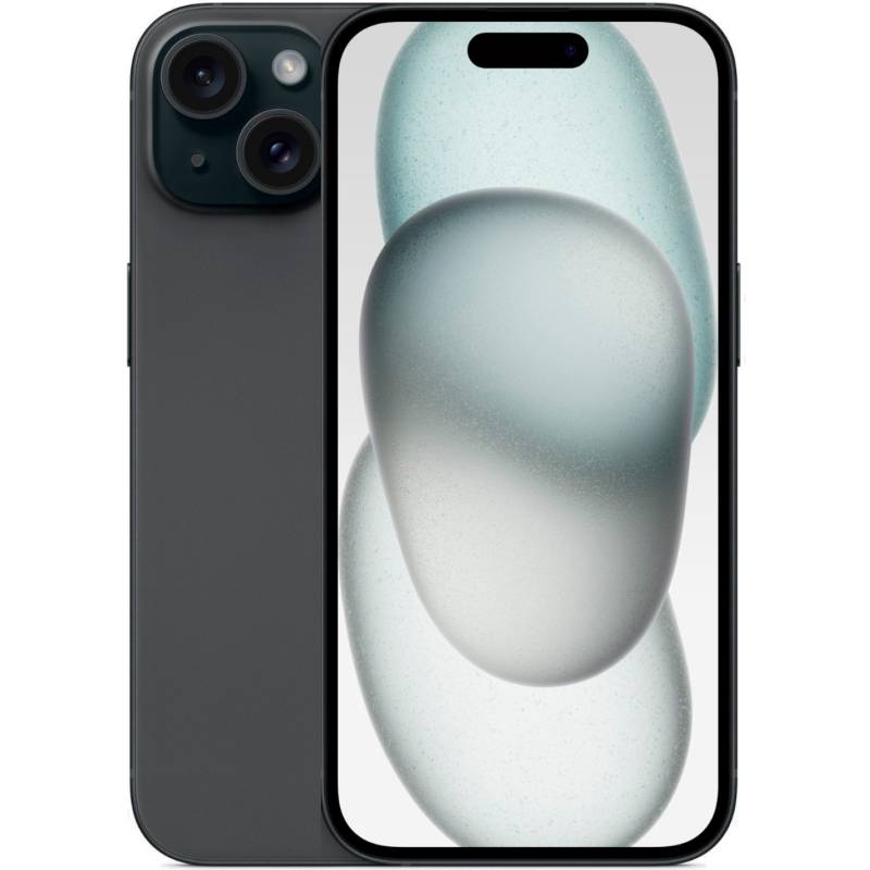 Сотовый телефон APPLE iPhone 15 Plus 128Gb Black (A3093, A3094) (nano SIM + eSIM) for iphone 15 plus sulada metal frame nano glass tpu phone case black