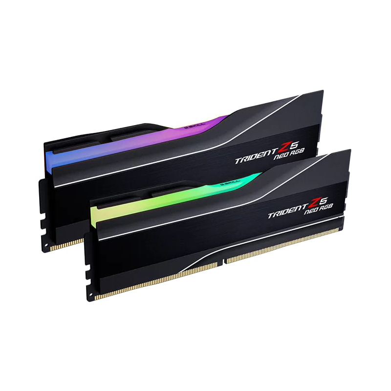   G.Skill Trident Z5 Neo RGB DDR5 6000MHz PC-48000 CL30 - 64Gb Kit (2x32GB) F5-6000J3040G32GX2-TZ5NR