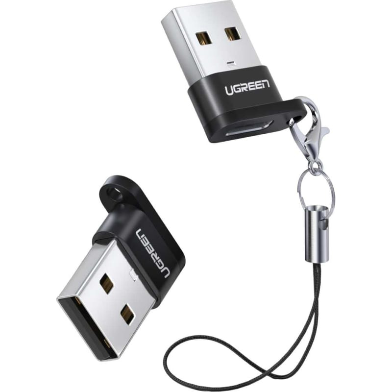 Аксессуар Ugreen US280 USB-A - USB-C Black 50568 аксессуар ugreen av125 jack 3 5mm jack 3 5mm 2m grey 10604