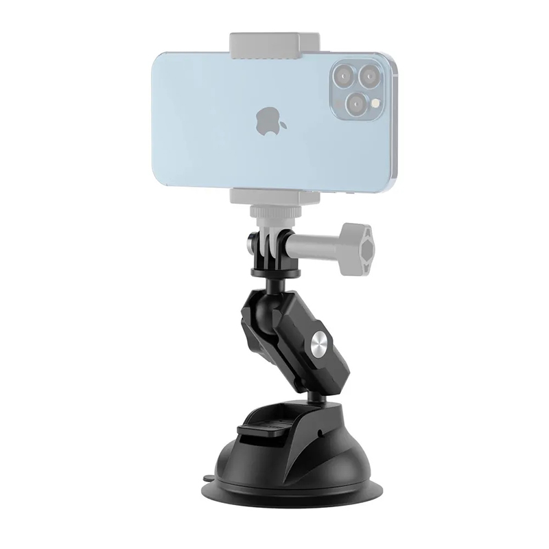 фото Держатель telesin aluminum alloy camera suction cup mount te-suc-012