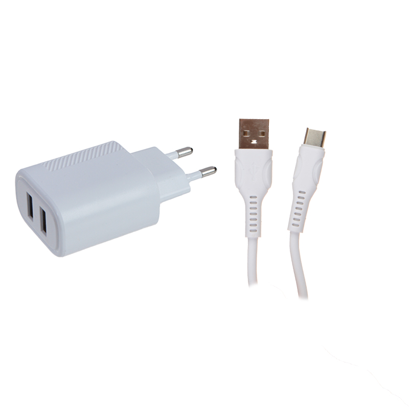   Red Line NT-5 2.4A 2xUSB-A +  Type-C White 000036408