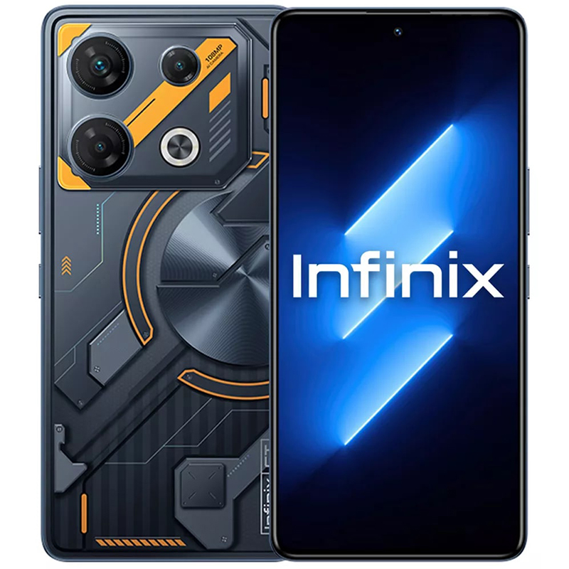 Сотовый телефон Infinix GT 10 Pro 8/256Gb Х6739 Cyber Black сотовый телефон infinix gt 10 pro 8 256gb х6739 mirage silver