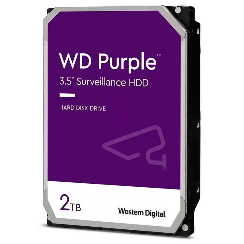 Жесткий диск Western Digital Surveillance Purple 2Tb WD23PURZ жесткий диск western digital ultrastar dc hc310 hus726t4tale6l4 0b36040 4тб