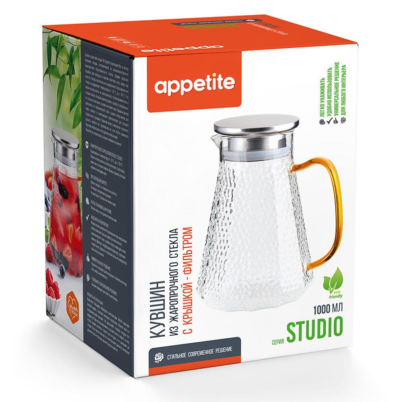 фото Кувшин appetite studio 1l hg1000