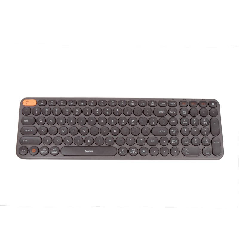Клавиатура Baseus K01B Wireless Tri-Mode Keyboard Frosted Grey B00955504833-00 клавиатура baseus k01b wireless tri mode keyboard frosted grey b00955504833 00