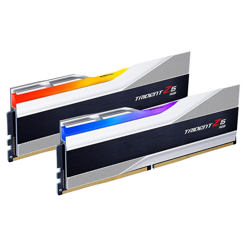 

Модуль памяти G.Skill Trident Z5 RGB DDR5 DIMM 6400MHz PC-51200 CL32 - 64Gb Kit (2x32Gb) F5-6400J3239G32GX2-TZ5RS, Trident Z5