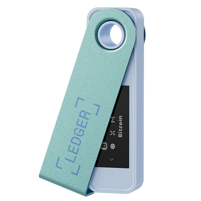 Аппаратный криптокошелек Ledger Nano S Plus Pastel Green цена и фото