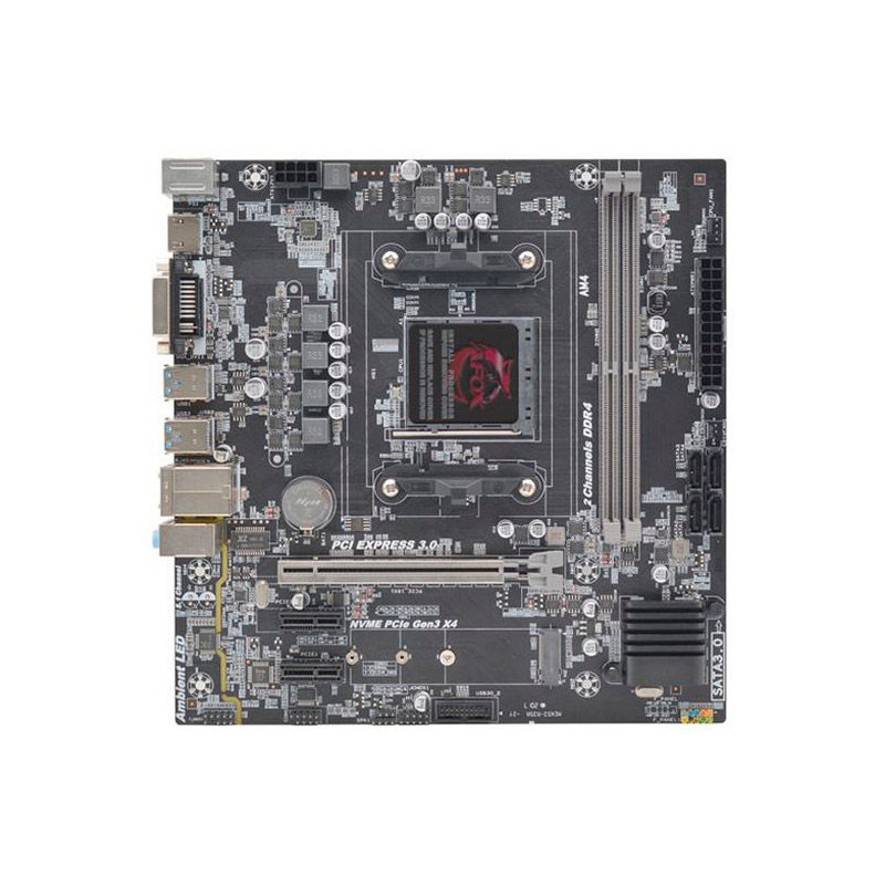 фото Материнская плата afox motherboard b450-ma-v2