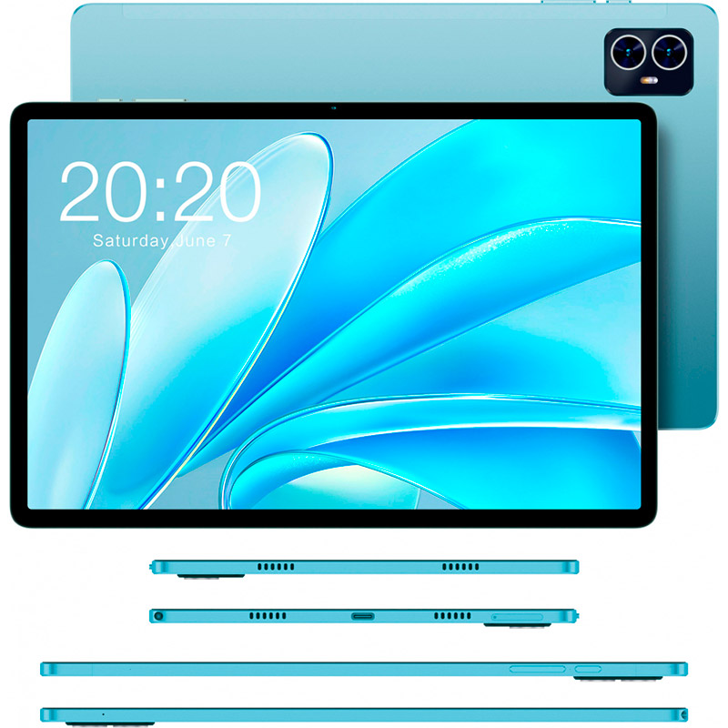 фото Планшет teclast m50hd 8/128gb light blue (unisoc t606 1.6 ghz/8192mb/128gb/gps/lte/wi-fi/bluetooth/cam/10.1/1920x1200/android)