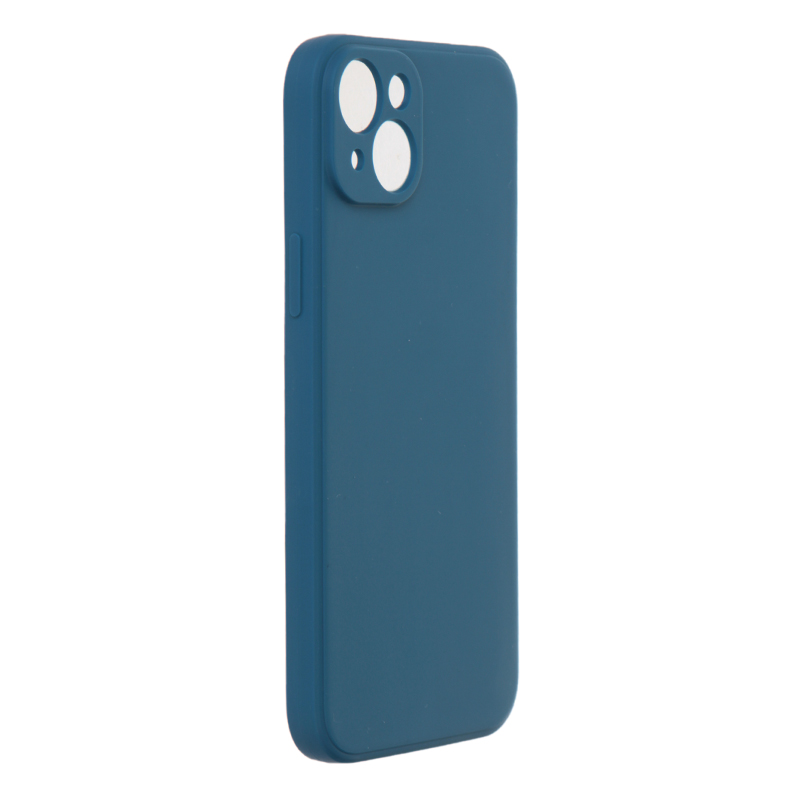 фото Чехол ibox для apple iphone 15 plus с защитой камеры и подложкой silicone blue ут000037381