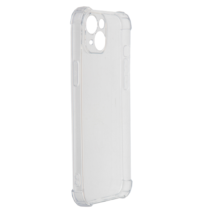 фото Чехол ibox для apple iphone 15 plus crystal с усиленными углами silicone transparent ут000037369