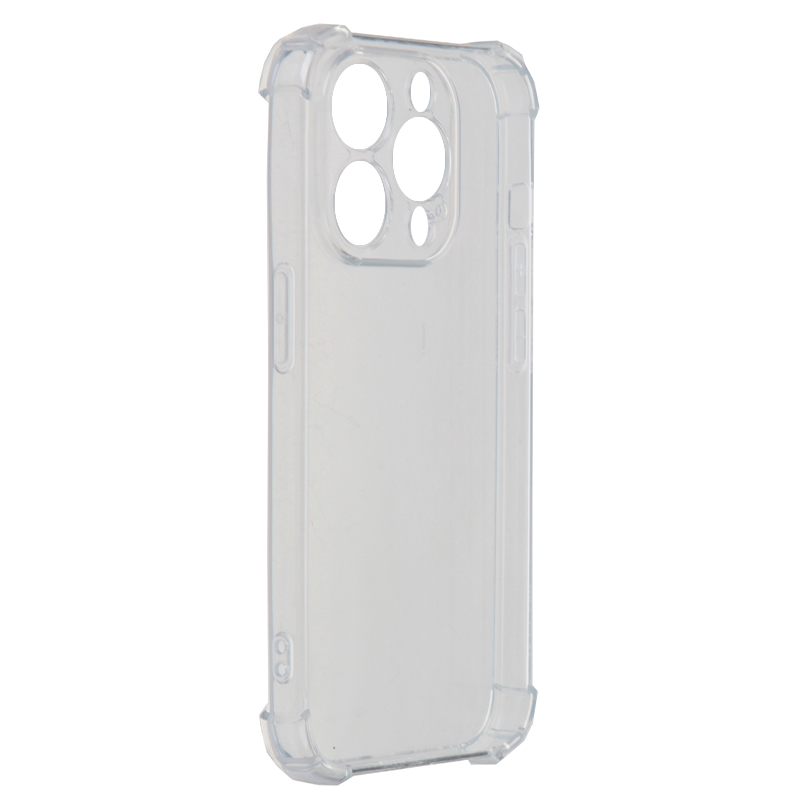 Чехол iBox для APPLE iPhone 15 Pro Crystal с усиленными углами Silicone Transparent УТ000037371 чехол ibox для xiaomi 14 crystal с усиленными углами silicone transparent ут000037626