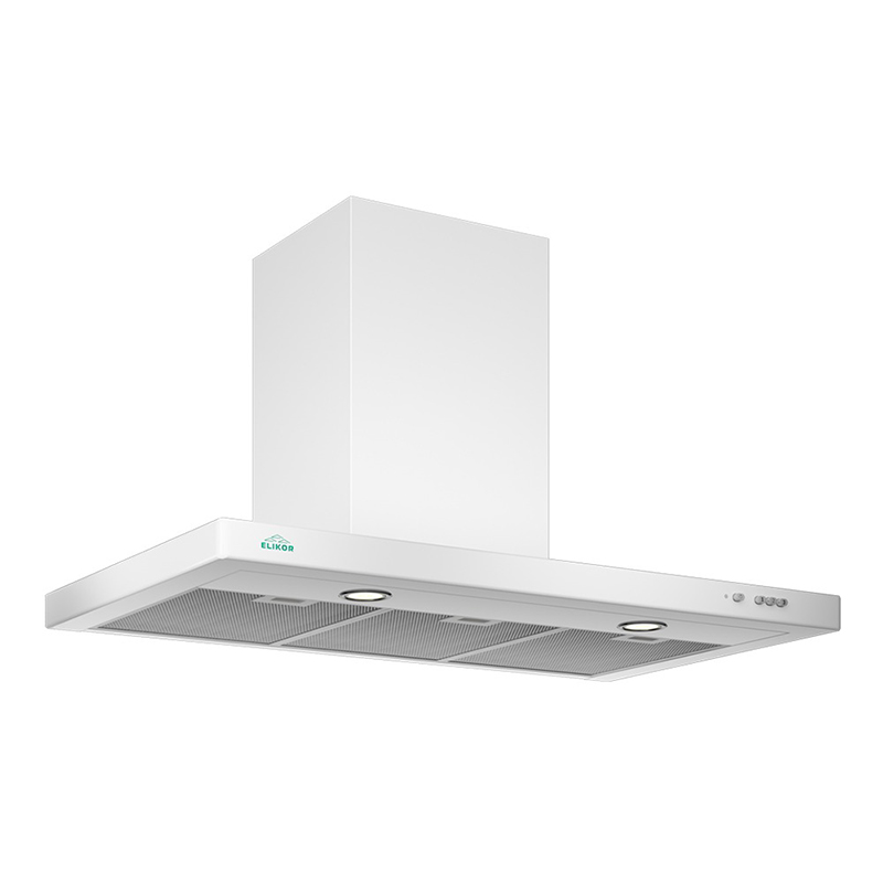 

Кухонная вытяжка Elikor Kvadra 90P-650-K3D White 945817, Kvadra 90P-650-K3D
