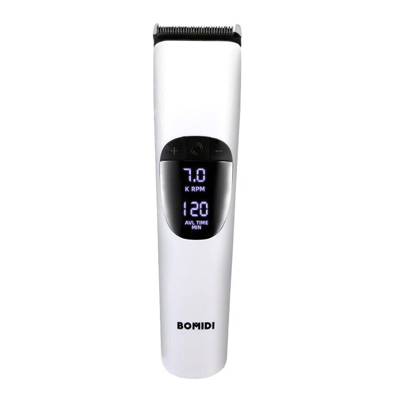 Машинка для стрижки волос Bomidi L1 White зеркало с подставкой bomidi r1 usb white