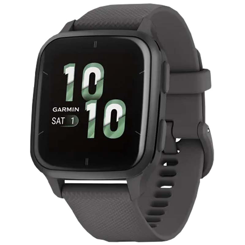 

Умные часы Garmin Venu Sq 2 Slate Aluminum Bezel with Shadow Grey Case and Silicone Band 010-02701-00, Venu Sq 2