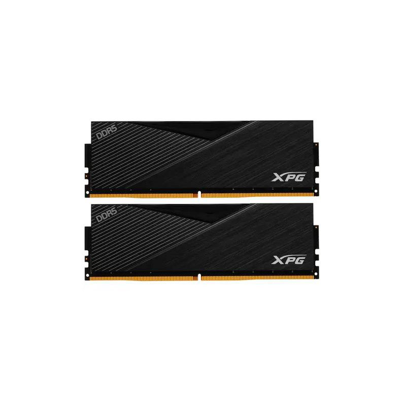 Модуль памяти A-Data XPG Lance DDR5 DIMM 6000MHz PC-48000 CL30 - 64Gb KIT (2x32Gb) Black AX5U6000C3032G-DCLABK модуль памяти g skill ripjaws s5 ddr5 6000mhz pc 48000 cl30 64gb kit 2x32gb f5 6000j3040g32gx2 rs5k