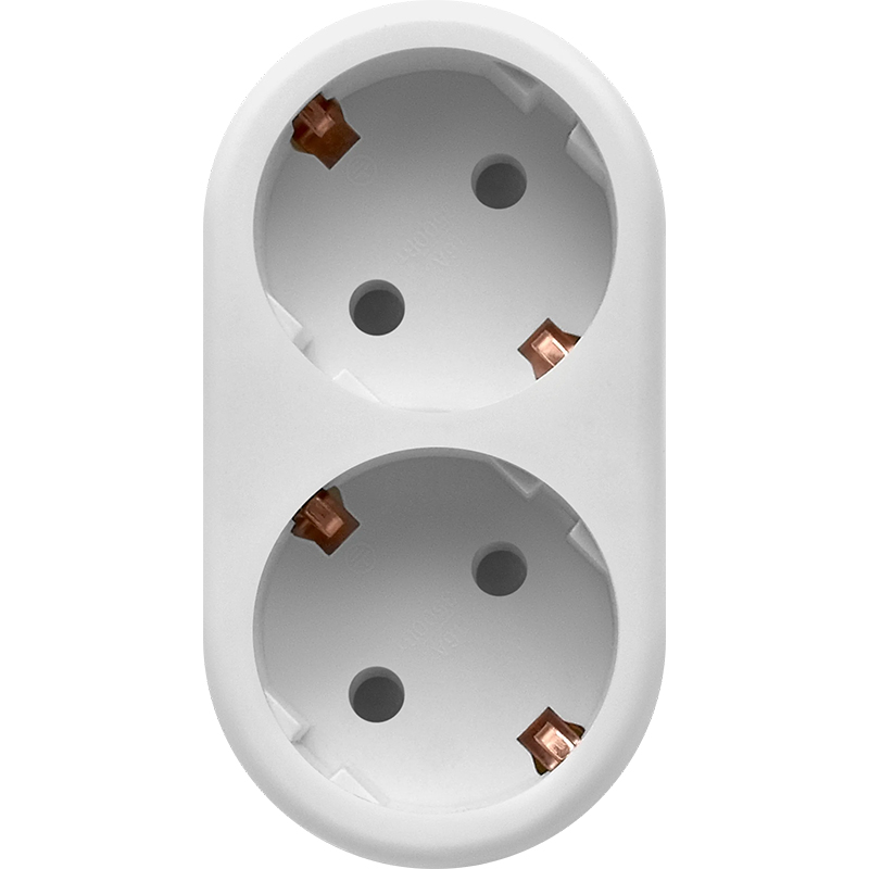 фото Разветвитель defender ta-03 2 sockets 99107