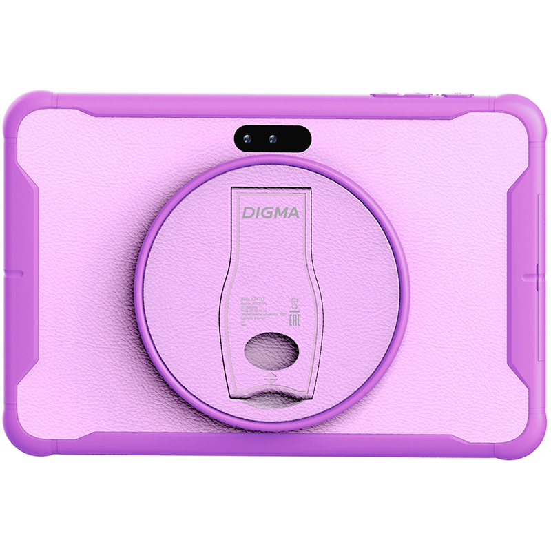 фото Планшет digma kids 1247c purple (unisoc t310 2.0ghz/4096mb/64gb/4g/gps/wi-fi/bluetooth/cam/10.1/1280x800/android)