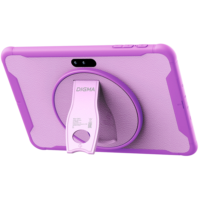 фото Планшет digma kids 1247c purple (unisoc t310 2.0ghz/4096mb/64gb/4g/gps/wi-fi/bluetooth/cam/10.1/1280x800/android)