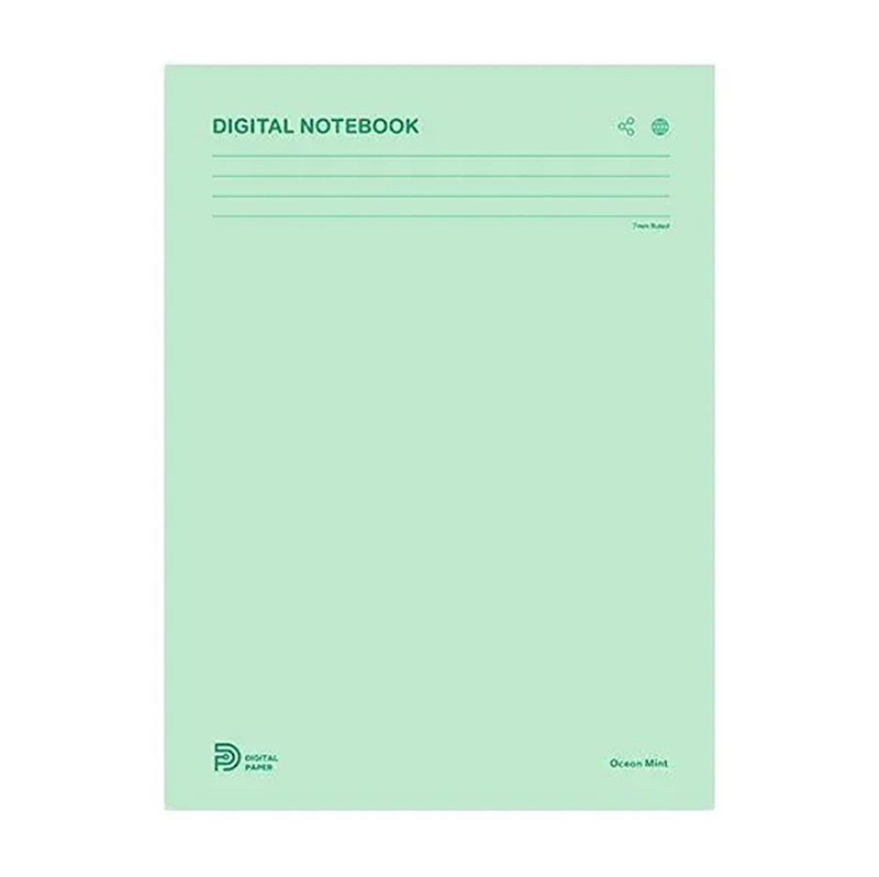 Тетрадь NeoLab Digital NoteBook 48 листов Oceanic Mint NC-P0208A тетрадь для нот а4 16 листов скрипка вертикальная