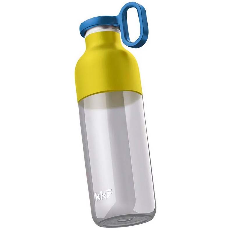 Бутылка Kiss Kiss Fish Meta Sports Water Bottle with Handle 690ml Yellow P-U69WS-074-WH