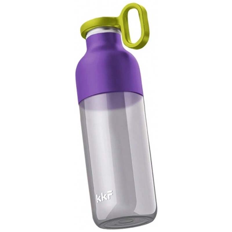 фото Бутылка kiss kiss fish meta sports water bottle with handle 690ml purple p-u69ws-067-wh