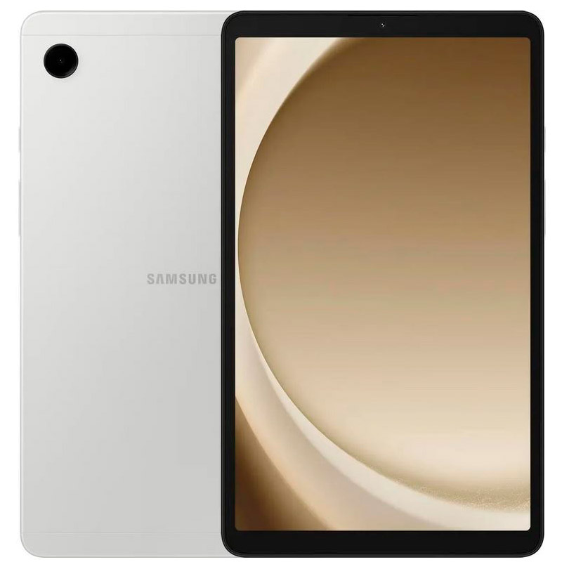  Samsung Galaxy Tab A9 LTE SM-X115 4/64Gb Silver (MediaTek Helio G99 2.2GHz/4096Mb/64Gb/GPS/LTE/Wi-Fi/Bluetooth/Cam/8.7/1340x800/Android)