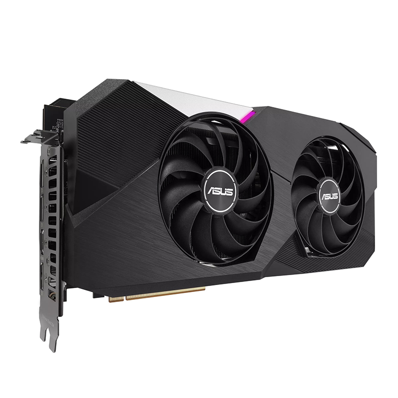 фото Видеокарта asus radeon rx 6700 xt dual 12g 2581mhz pci-e 4.0 12288mb 16000mhz 192-bit 3xdp hdim dual-rx6700xt-12g