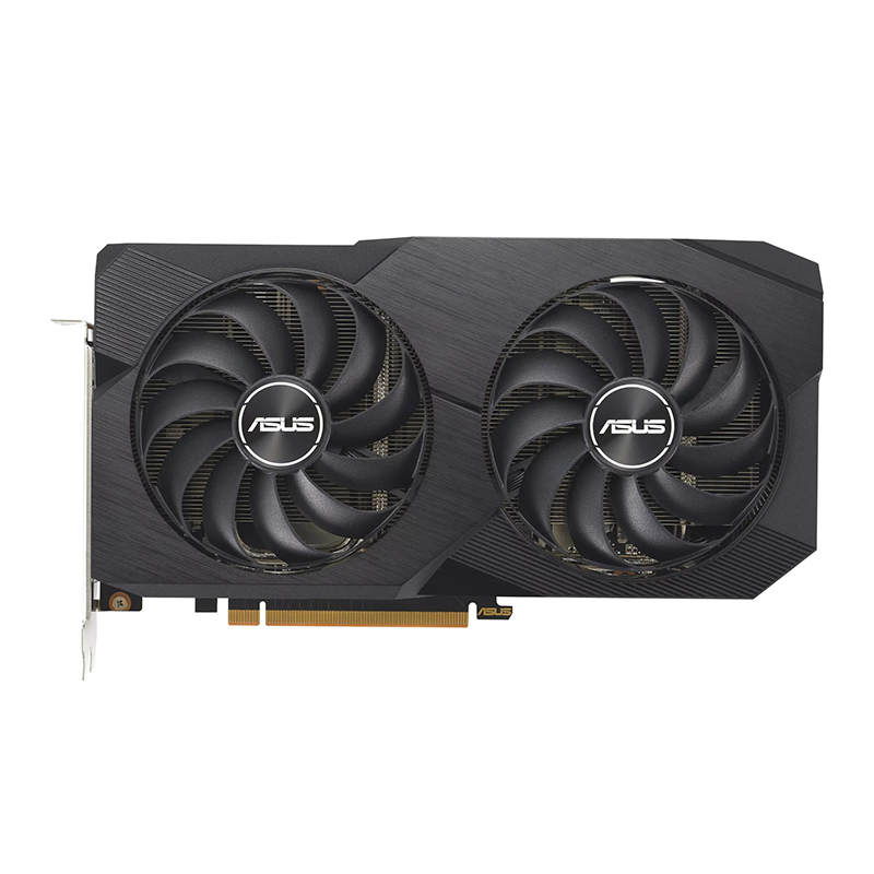 фото Видеокарта asus dual radeon rx 6600 v2 8gb 2044mhz pci-e 4.0 8192mb 14000mhz 128-bit 3xdp hdmi dual-rx6600-8g-v2