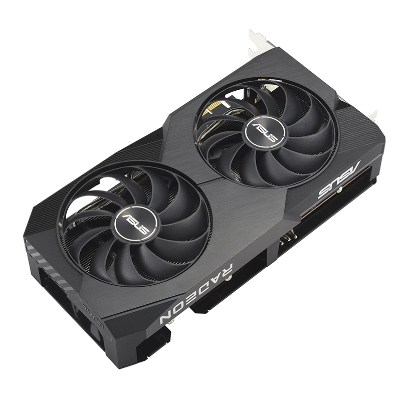 фото Видеокарта asus dual radeon rx 6600 v2 8gb 2044mhz pci-e 4.0 8192mb 14000mhz 128-bit 3xdp hdmi dual-rx6600-8g-v2