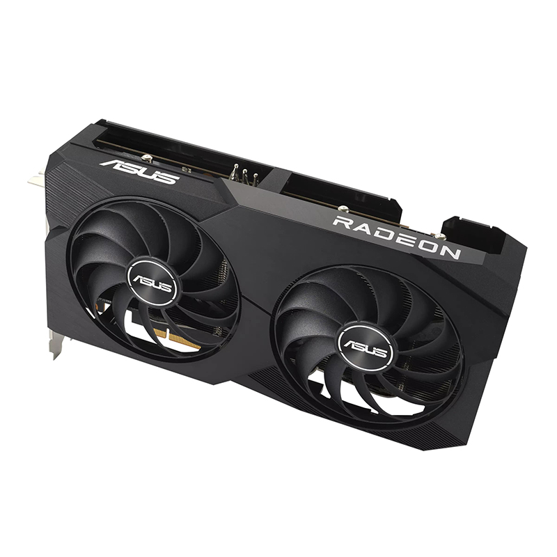 фото Видеокарта asus dual radeon rx 6600 v2 8gb 2044mhz pci-e 4.0 8192mb 14000mhz 128-bit 3xdp hdmi dual-rx6600-8g-v2