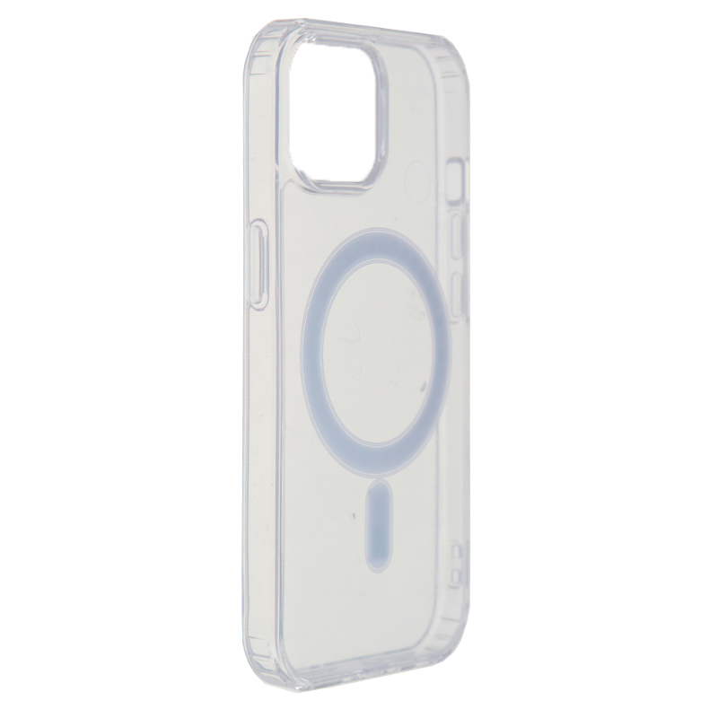 Чехол Zibelino для APPLE iPhone 15 MagSafe Transparent ZMS-APL-15-TRN phoenix unicorns transparent для apple iphone x xs