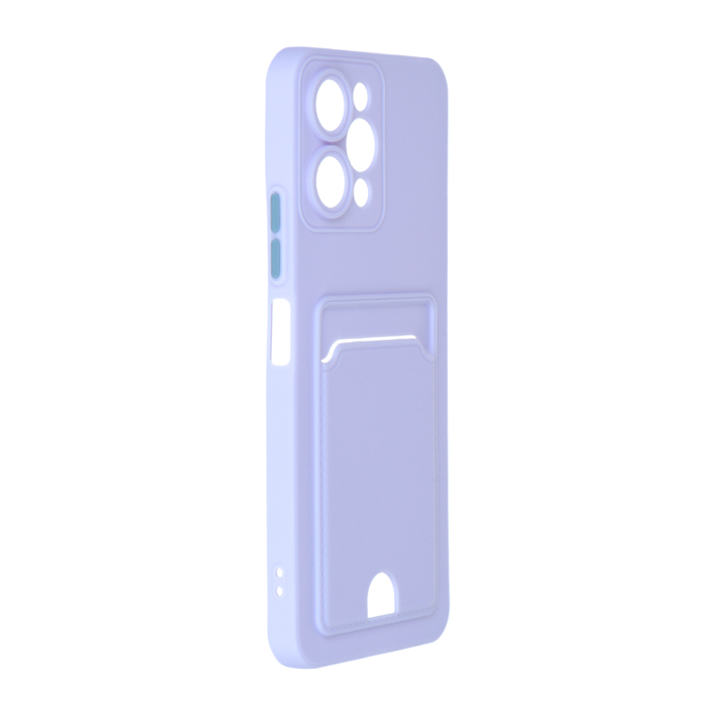 

Чехол Neypo для Xiaomi Redmi 12 / Redmi 12R Pocket Matte Silicone с карманом Lilac NPM69559, Xiaomi Redmi 12 / Redmi 12R