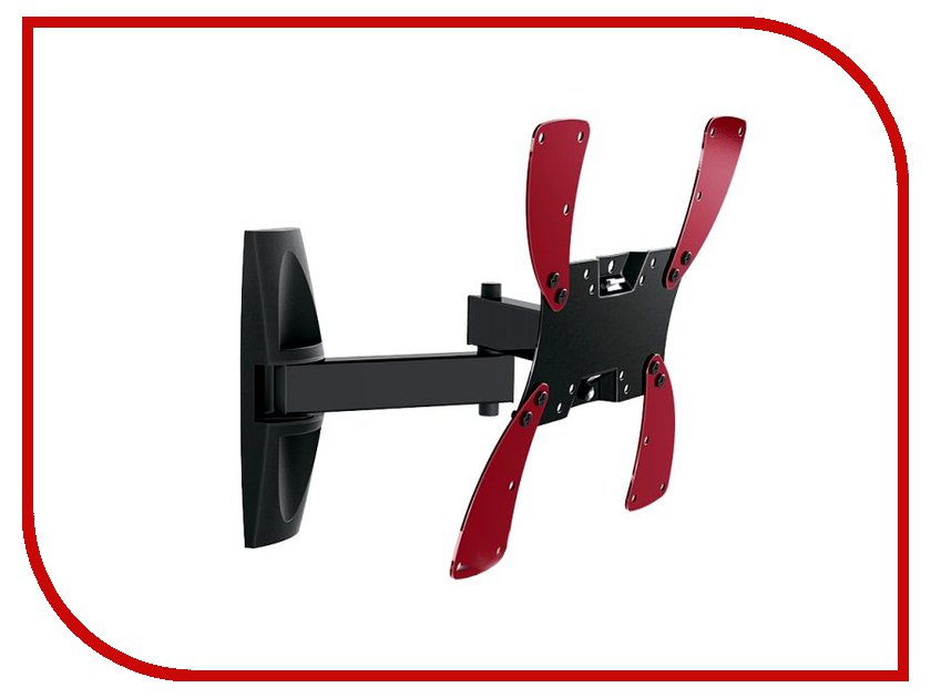 

Кронштейн Holder LCDS-5046 (до 30кг) Glossy Black, LCDS-5046