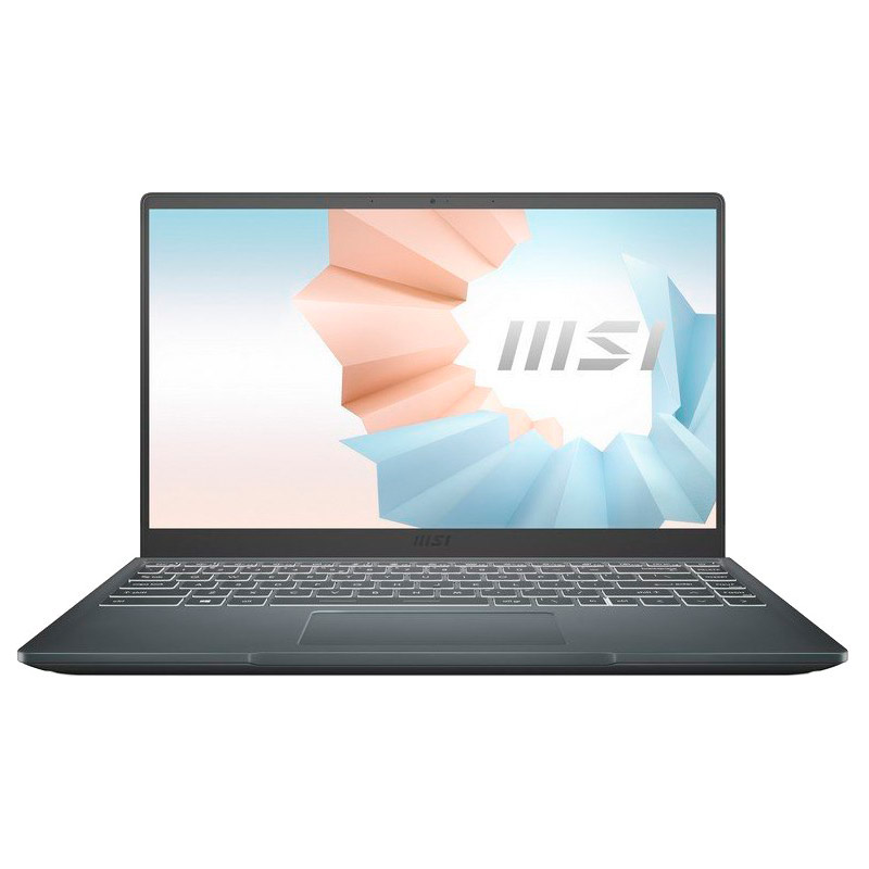 Ноутбук MSI Ultrabook Modern 14 C12MO-689RU 9S7-14J111-689 (Intel Core i5-1235U 1.3GHz/16384Mb/512Gb SSD/Intel HD Graphics/Wi-Fi/Cam/14/1920x1080/Windows 11 Pro 64-bit) ноутбук msi modern 14 c7m 238ru 9s7 14jk12 238
