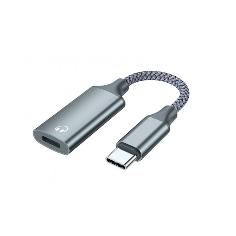 Аксессуар KS-is USB-C/M - Lightning/F KS-838Gr-A аксессуар ks is usb c lightning pd 2 0m white ks 490w 2